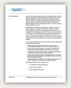 Whitepaper: Software Signature Quality